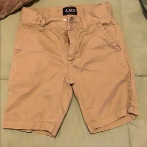 Cotton tan shorts
